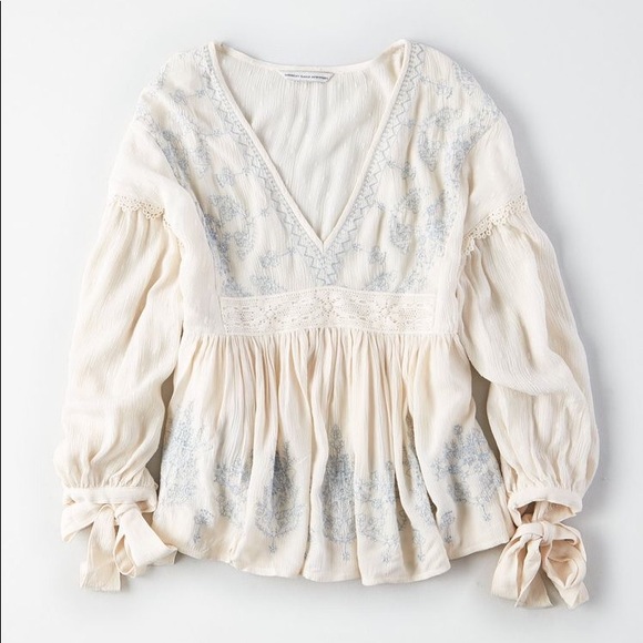 American Eagle Outfitters Tops - 2 for $20 | American Eagle  bohemian blouse